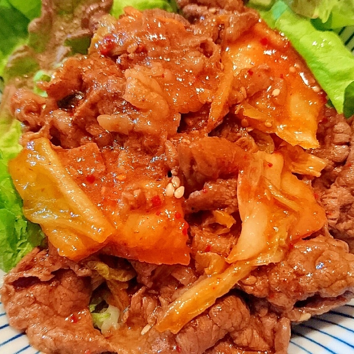 牛キムチ丼